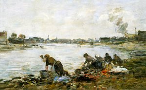 ランドレス 作： Eugene Louis Boudin